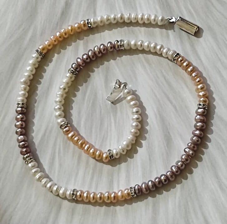 Multicolor Freshwater Pearl Necklace