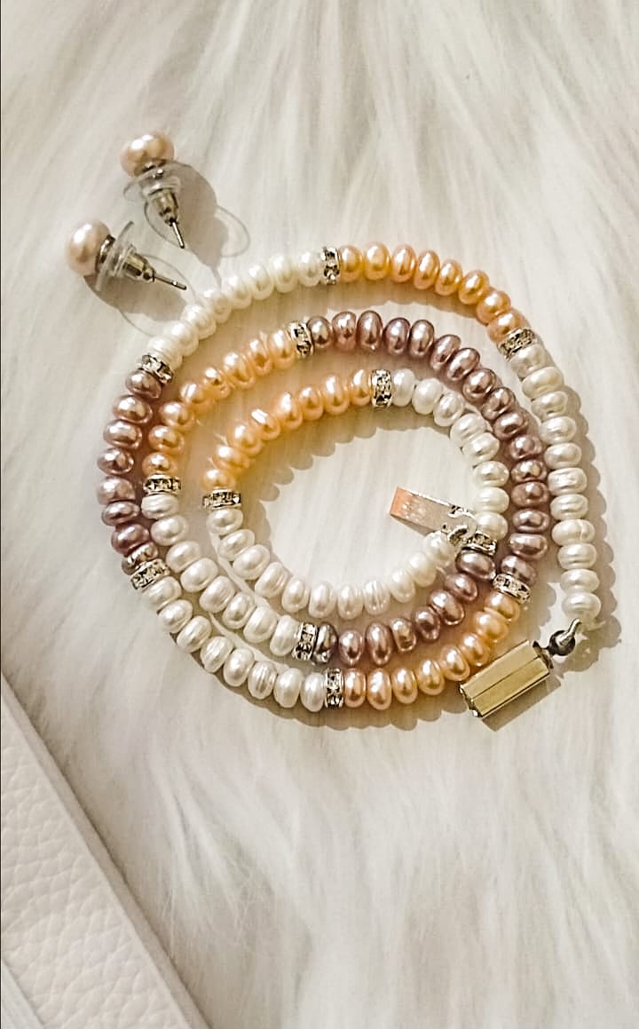 Multicolor Freshwater Pearl Necklace